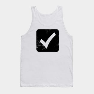 Check Box Tank Top